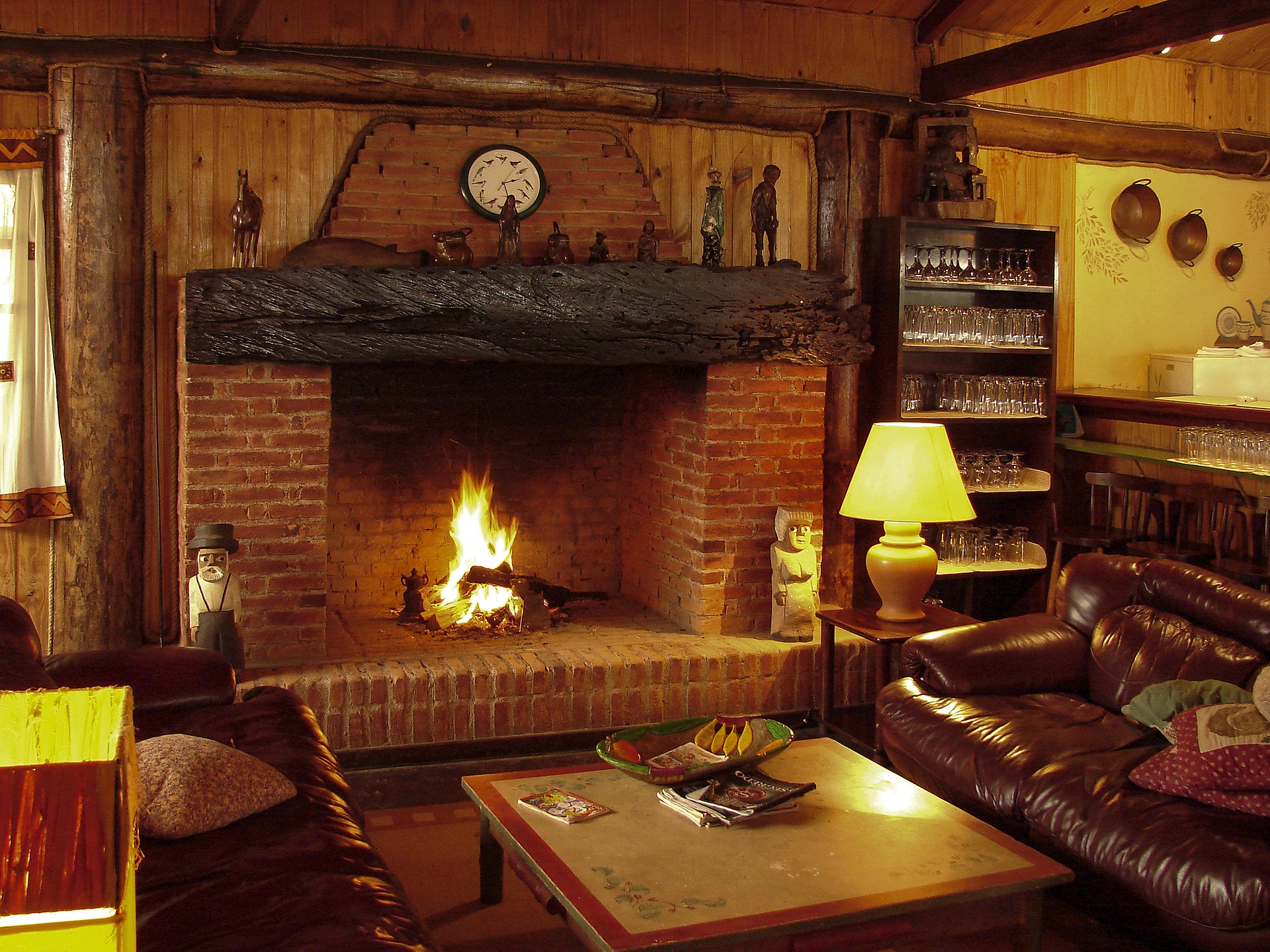 Chauffage au bois cheminée